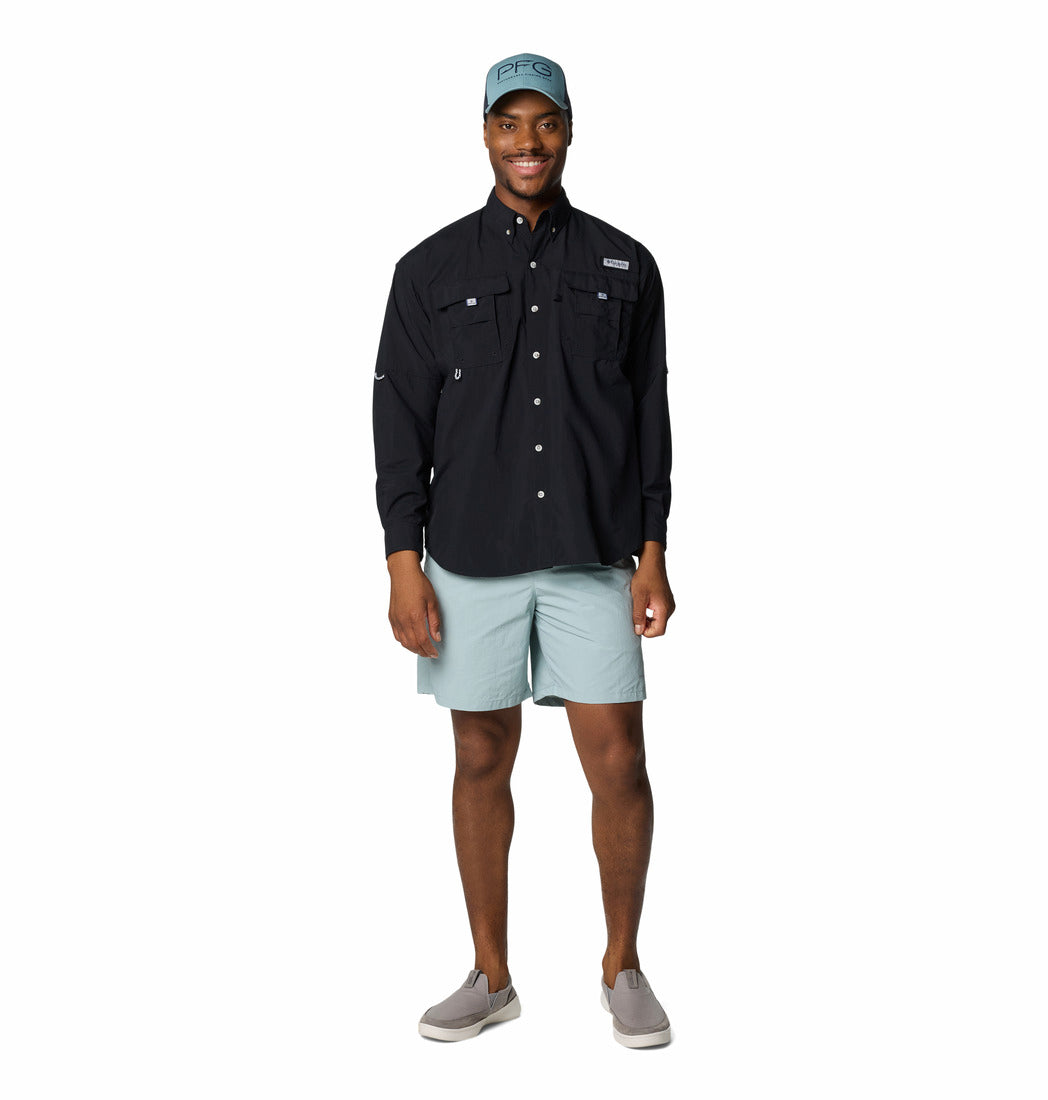 1011621-Bahama™ II L/S Shirt-COLUMBIA#color_009-black