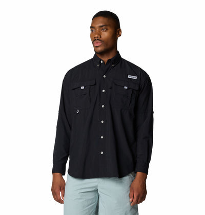 1011621-Bahama™ II L/S Shirt-COLUMBIA#color_009-black