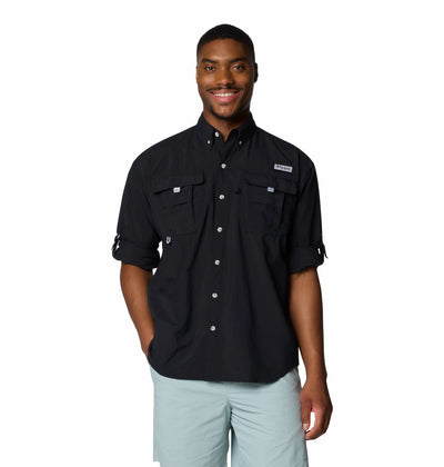 1011621-Bahama™ II L/S Shirt-COLUMBIA#color_009-black