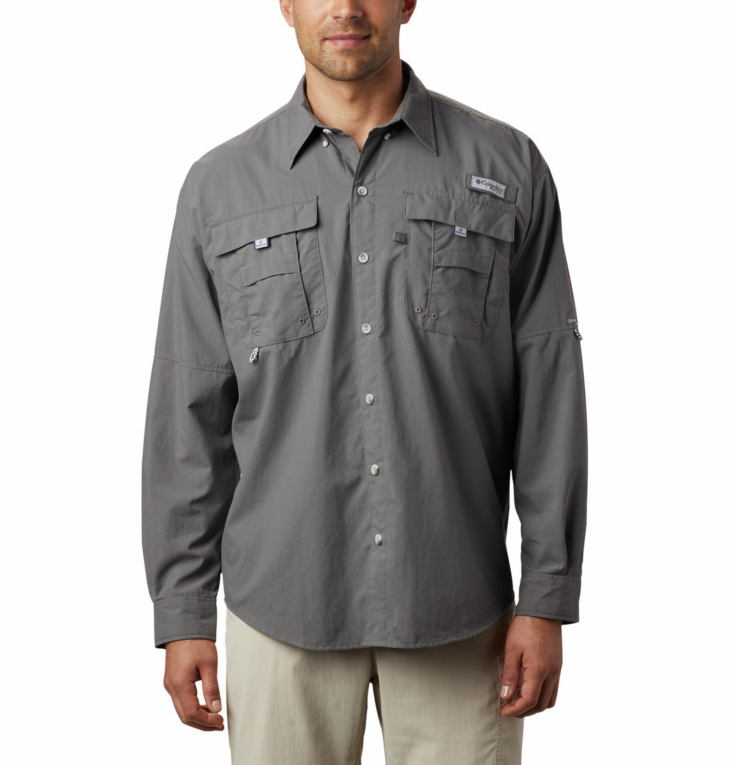 1011621-Bahama™ II L/S Shirt-COLUMBIA#color_city-grey