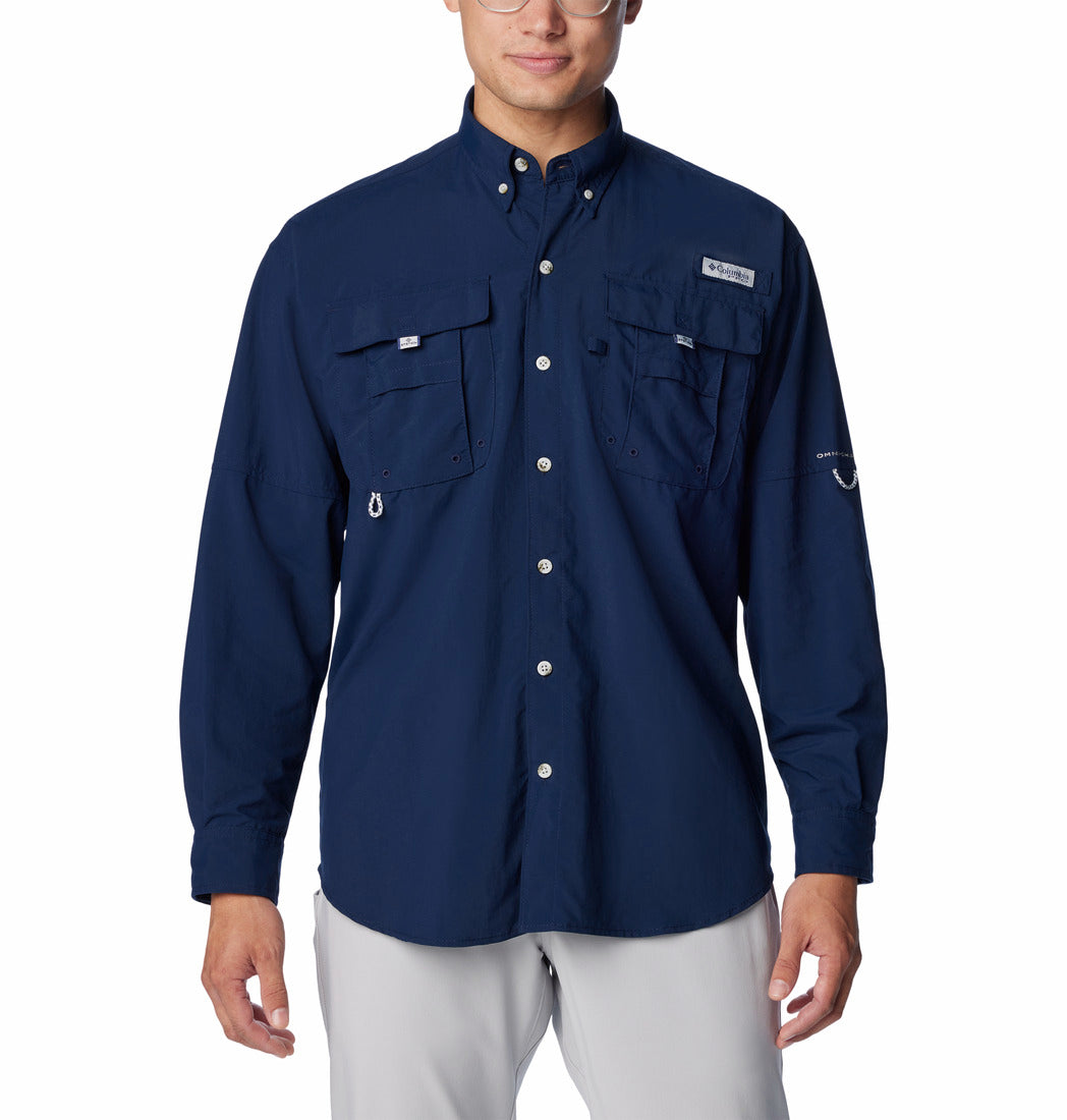 1011621-Bahama™ II L/S Shirt-COLUMBIA#color_collegiate-navy