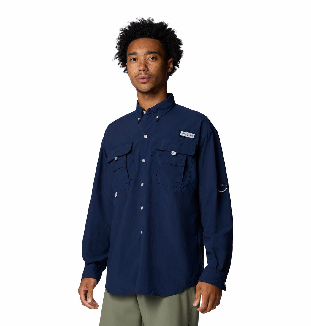 1011621-Bahama™ II L/S Shirt-COLUMBIA#color_466-collegiate-navy