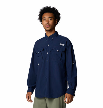 1011621-Bahama™ II L/S Shirt-COLUMBIA#color_466-collegiate-navy