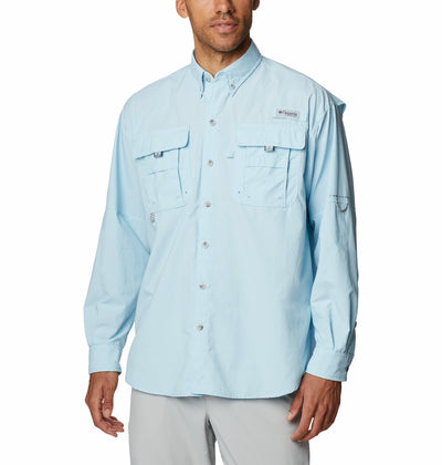 1011621-Bahama™ II L/S Shirt-COLUMBIA#color_spring-blue