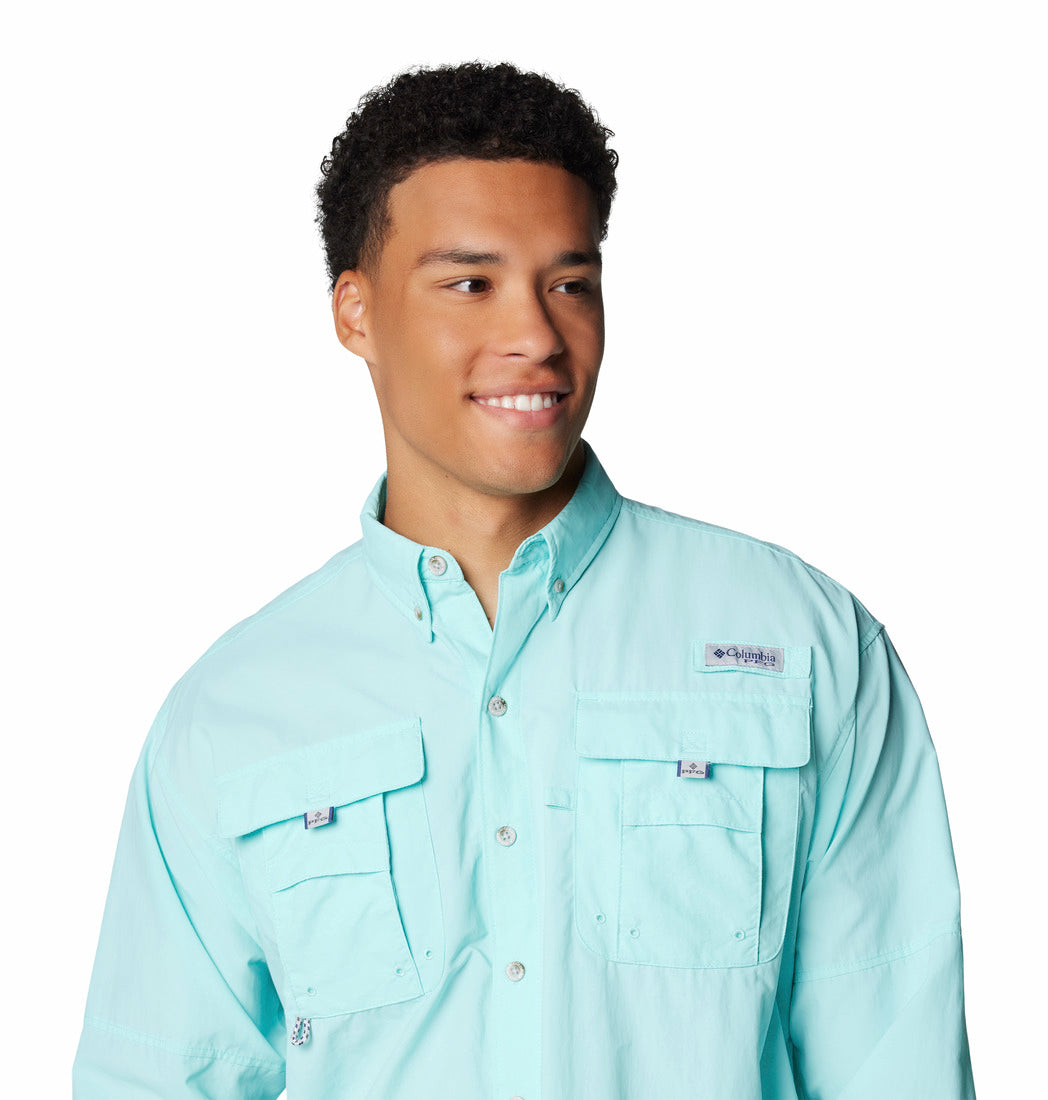 1011621-Bahama™ II L/S Shirt-COLUMBIA#color_498-gulf-stream
