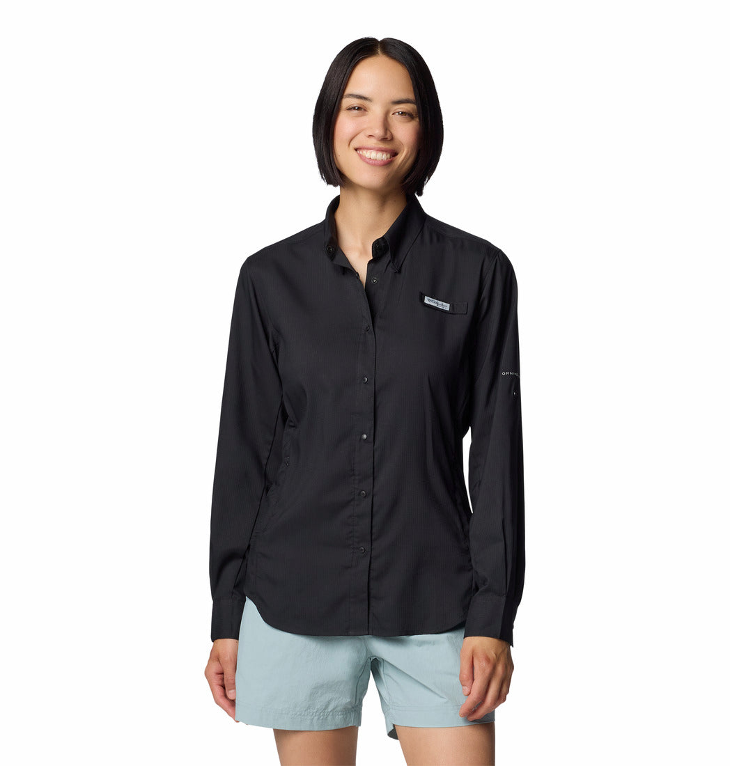1275701-Womens Tamiami™ II LS Shirt-COLUMBIA#color_011-black