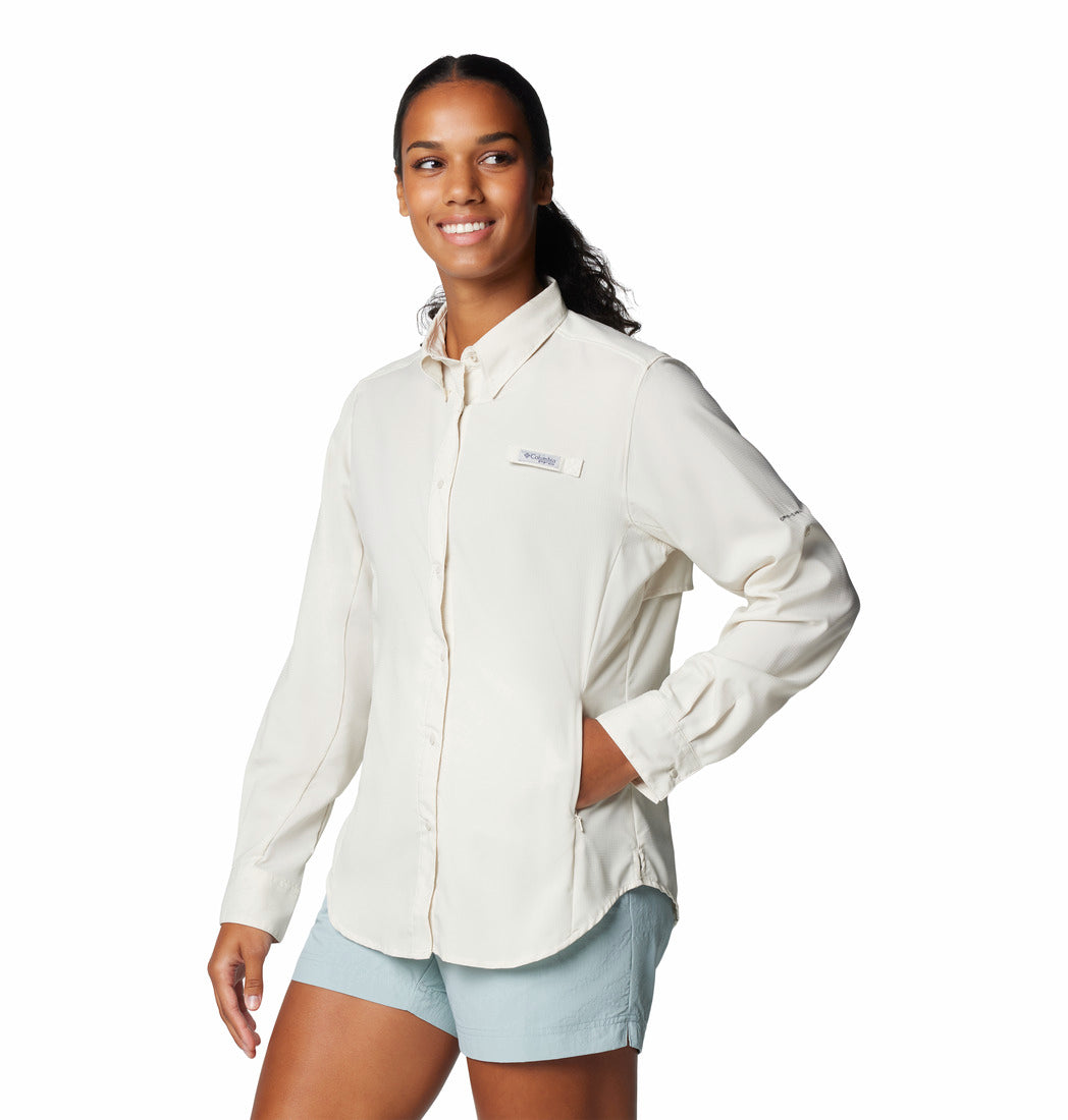 1275701-Womens Tamiami™ II LS Shirt-COLUMBIA#color_023-stone