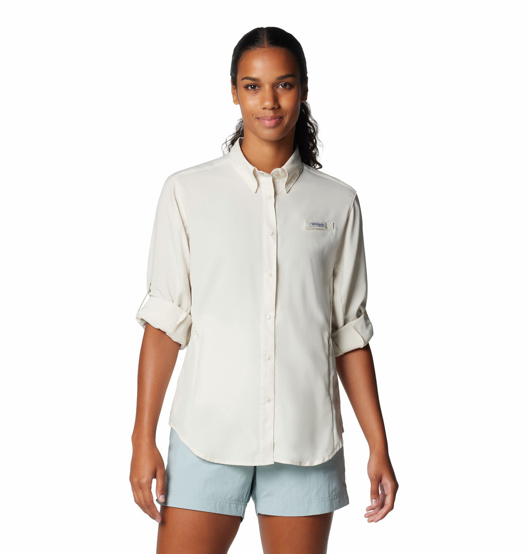 1275701-Womens Tamiami™ II LS Shirt-COLUMBIA#color_023-stone