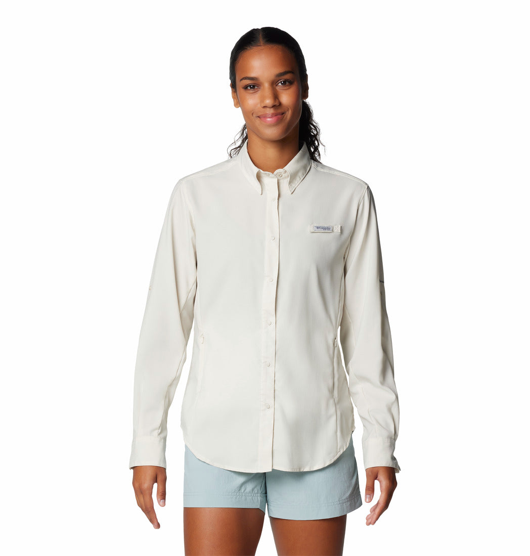 1275701-Womens Tamiami™ II LS Shirt-COLUMBIA#color_023-stone