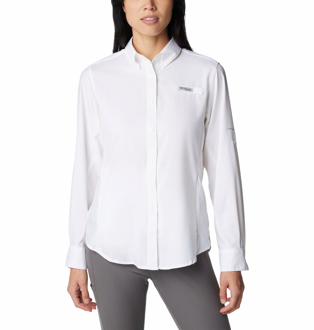 1275701-Womens Tamiami™ II LS Shirt-COLUMBIA#color_white