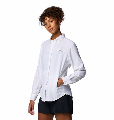 1275701-Womens Tamiami™ II LS Shirt-COLUMBIA#color_101-white