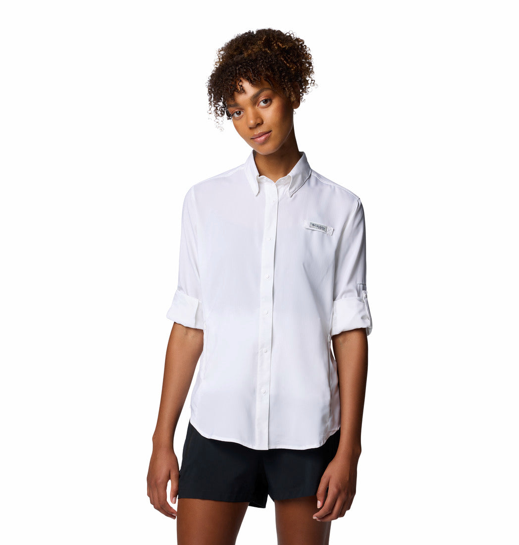 1275701-Womens Tamiami™ II LS Shirt-COLUMBIA#color_101-white