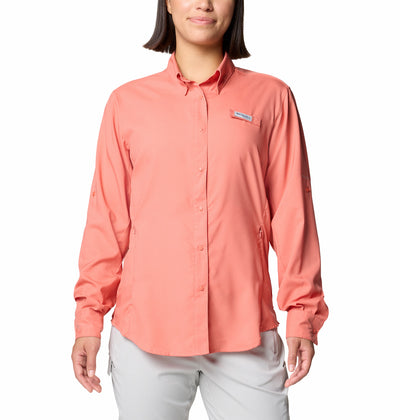 1275701-Womens Tamiami™ II LS Shirt-COLUMBIA#color_852-faded-peach