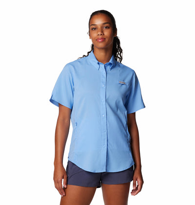 1275711-Womens Tamiami™ II SS Shirt-COLUMBIA#color_455-white-cap