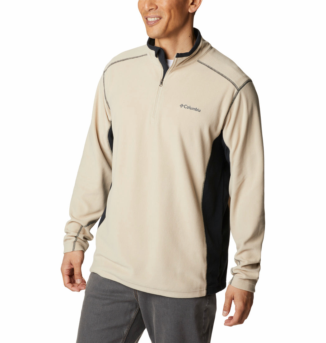 1352471-Klamath Range™ II Half Zip-COLUMBIA#color_ancient-fossil-black
