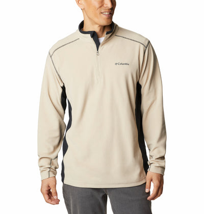 1352471-Klamath Range™ II Half Zip-COLUMBIA#color_ancient-fossil-black