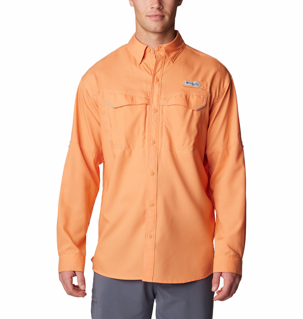 1450041-Low Drag Offshore™ LS Shirt-COLUMBIA#color_orange-reef