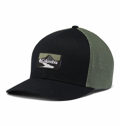 1495921-Columbia™ Mesh Ball Cap-COLUMBIA#color_black-stone-green-peak2river