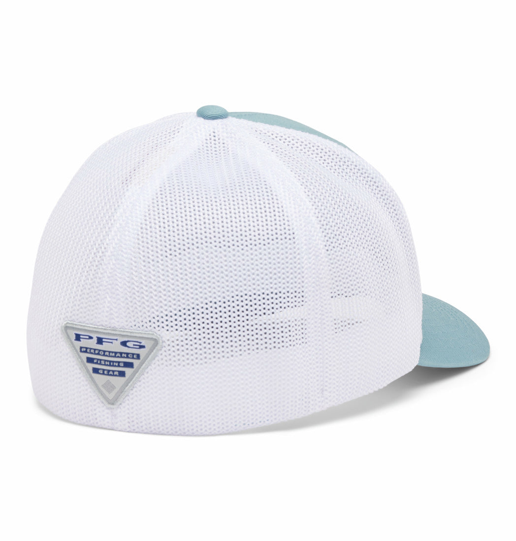 1503971-PFG Logo™ Mesh Ball Cap - High-COLUMBIA#color_461-crushed-blue-white
