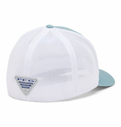 1503971-PFG Logo™ Mesh Ball Cap - High-COLUMBIA#color_461-crushed-blue-white