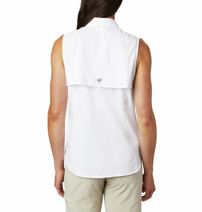 1547181-Tamiami™ Womens Sleeveless Shirt-COLUMBIA#color_white