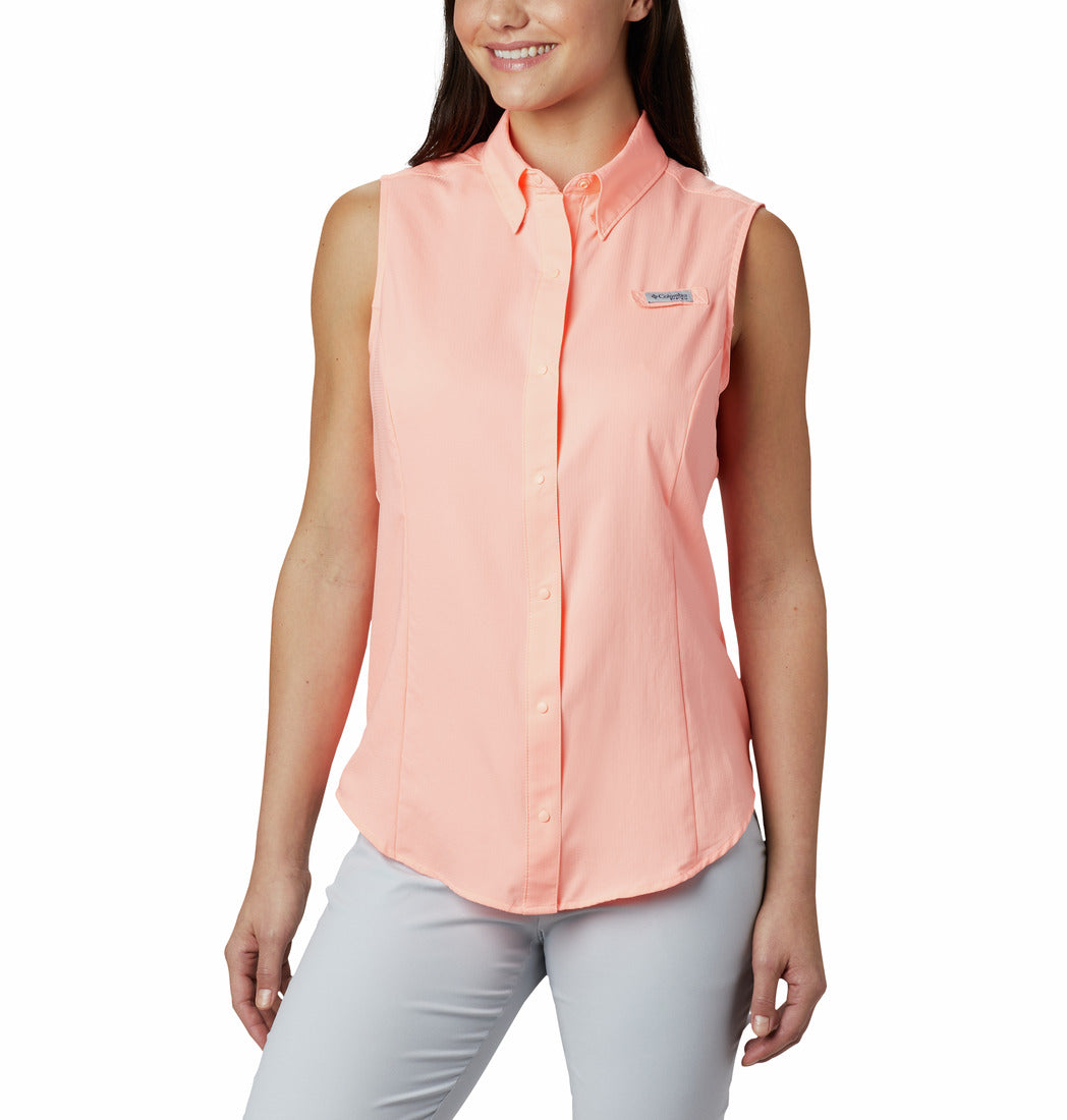 1547181-Tamiami™ Womens Sleeveless Shirt-COLUMBIA#color_tiki-pink