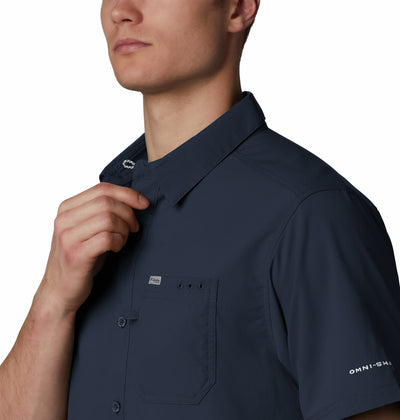1577051-Slack Tide™ Camp Shirt-COLUMBIA#color_collegiate-navy