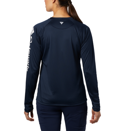 1577661-Tidal Tee™ II Long Sleeve-COLUMBIA#color_collegiate-navy-white-logo