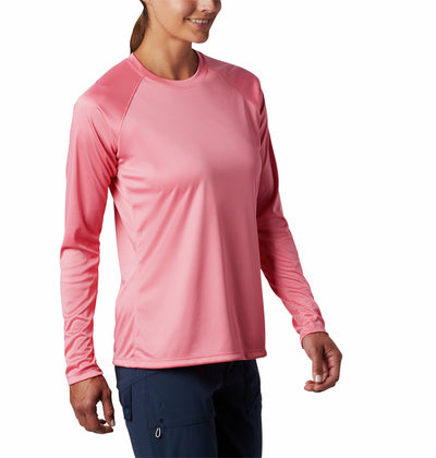 1577661-Tidal Tee™ II Long Sleeve-COLUMBIA#color_675-lollipop-white-logo