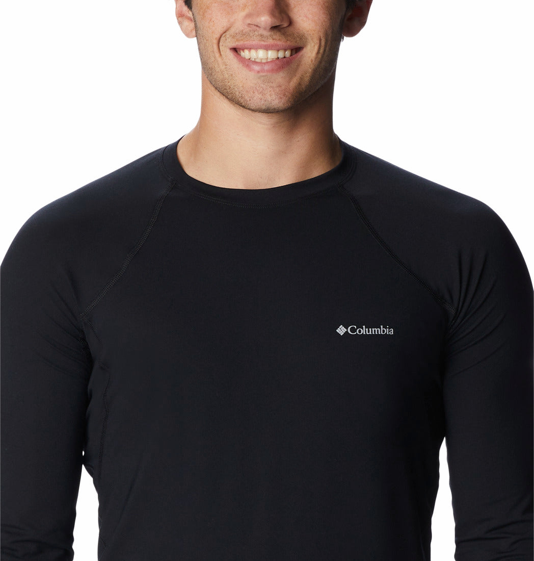 1638591-Midweight Stretch Long Sleeve Top-COLUMBIA#color_black