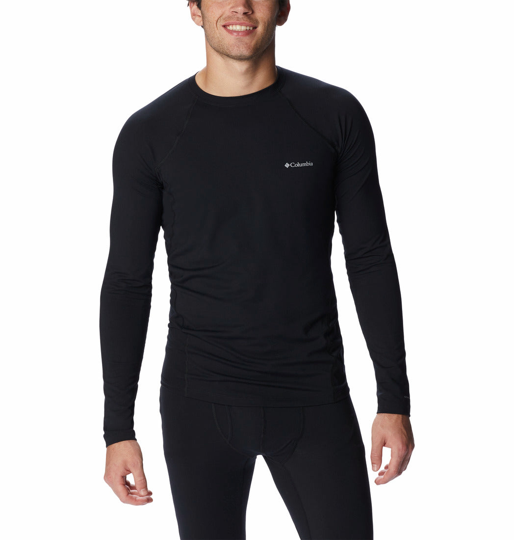 1638591-Midweight Stretch Long Sleeve Top-COLUMBIA#color_black