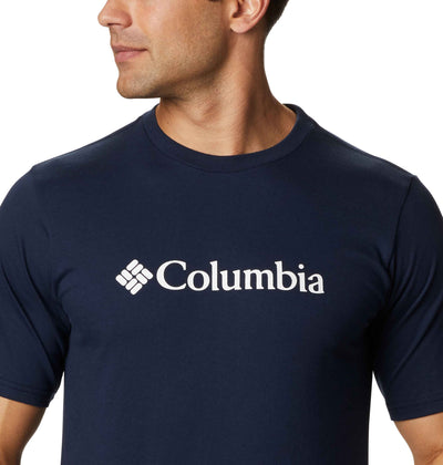 1680051-CSC Basic Logo™ Short Sleeve-COLUMBIA#color_collegiate-navy-white