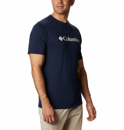 1680051-CSC Basic Logo™ Short Sleeve-COLUMBIA#color_collegiate-navy-white