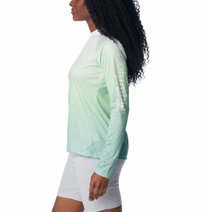 1709221-Super Tidal Tee™ Long Sleeve-COLUMBIA#color_385-new-mint-gradient-scalefade