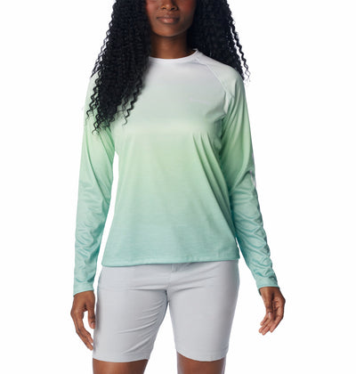 1709221-Super Tidal Tee™ Long Sleeve-COLUMBIA#color_385-new-mint-gradient-scalefade