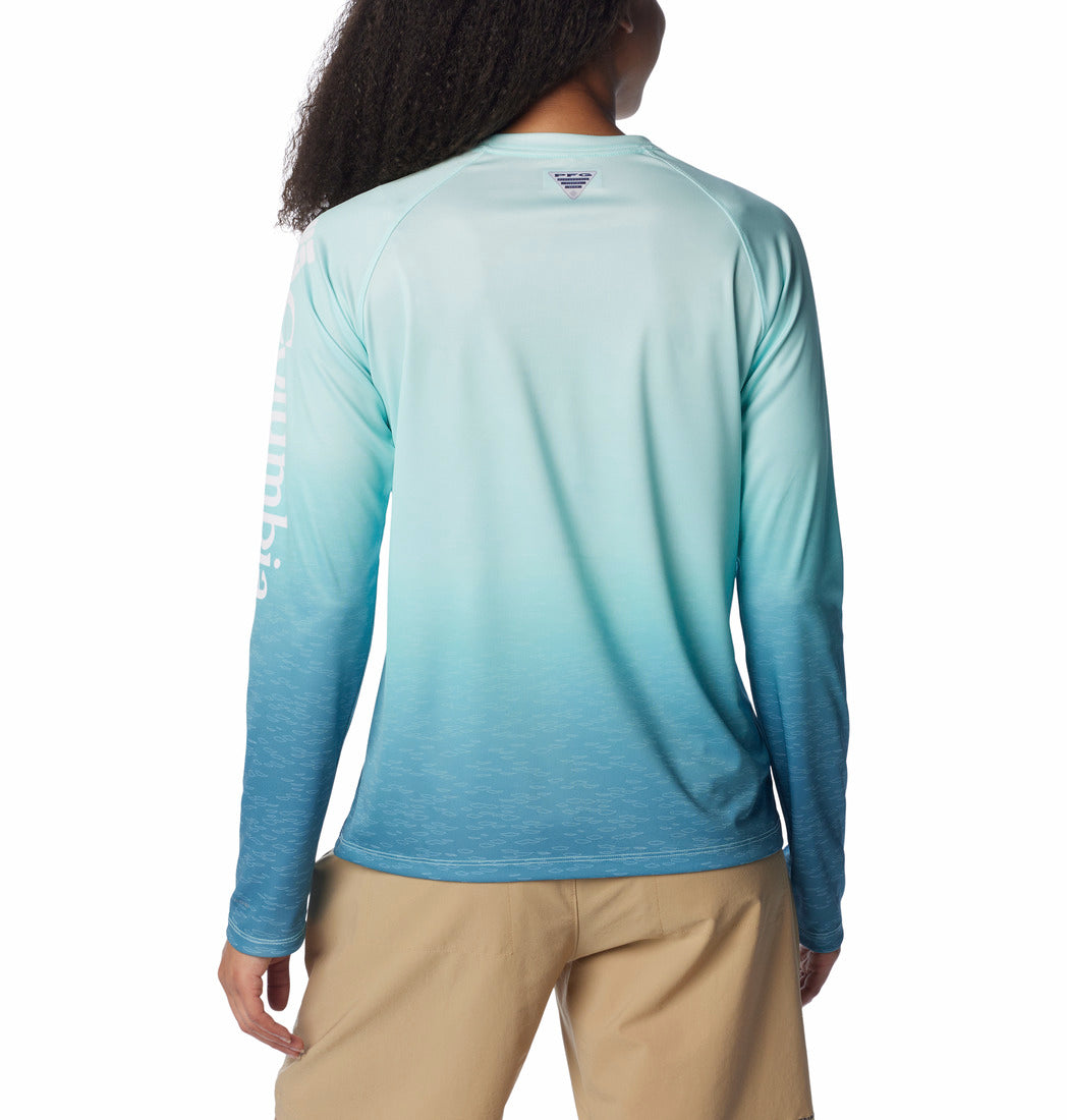 1709221-Super Tidal Tee™ Long Sleeve-COLUMBIA#color_430-canyon-blue-gradient-scalefade