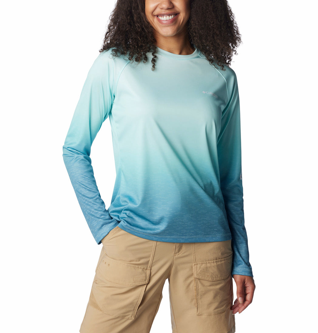 1709221-Super Tidal Tee™ Long Sleeve-COLUMBIA#color_430-canyon-blue-gradient-scalefade
