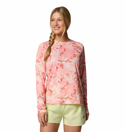 1709221-Super Tidal Tee™ Long Sleeve-COLUMBIA#color_802-tiki-pink-undertow