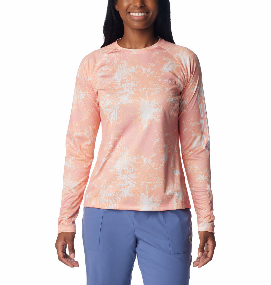 1709221-Super Tidal Tee™ Long Sleeve-COLUMBIA#color_810-tiki-pink-digishores