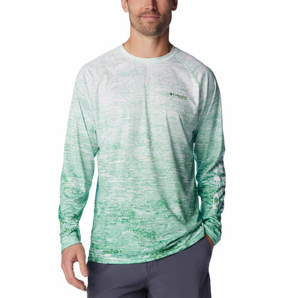 1709431-Super Terminal Tackle™ Long Sleeve Shirt-COLUMBIA#color_369-ocean-mint-digiscale-fade