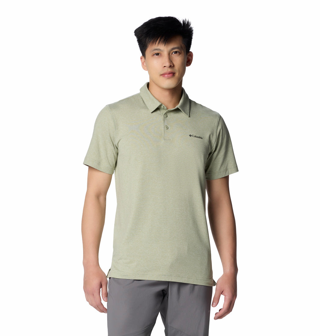 1768701-Tech Trail™ Polo-COLUMBIA#color_348-safari-heather