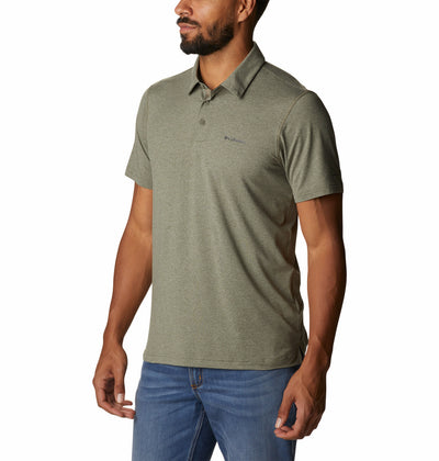 1768701-Tech Trail™ Polo-COLUMBIA#color_397-stone-green-heather