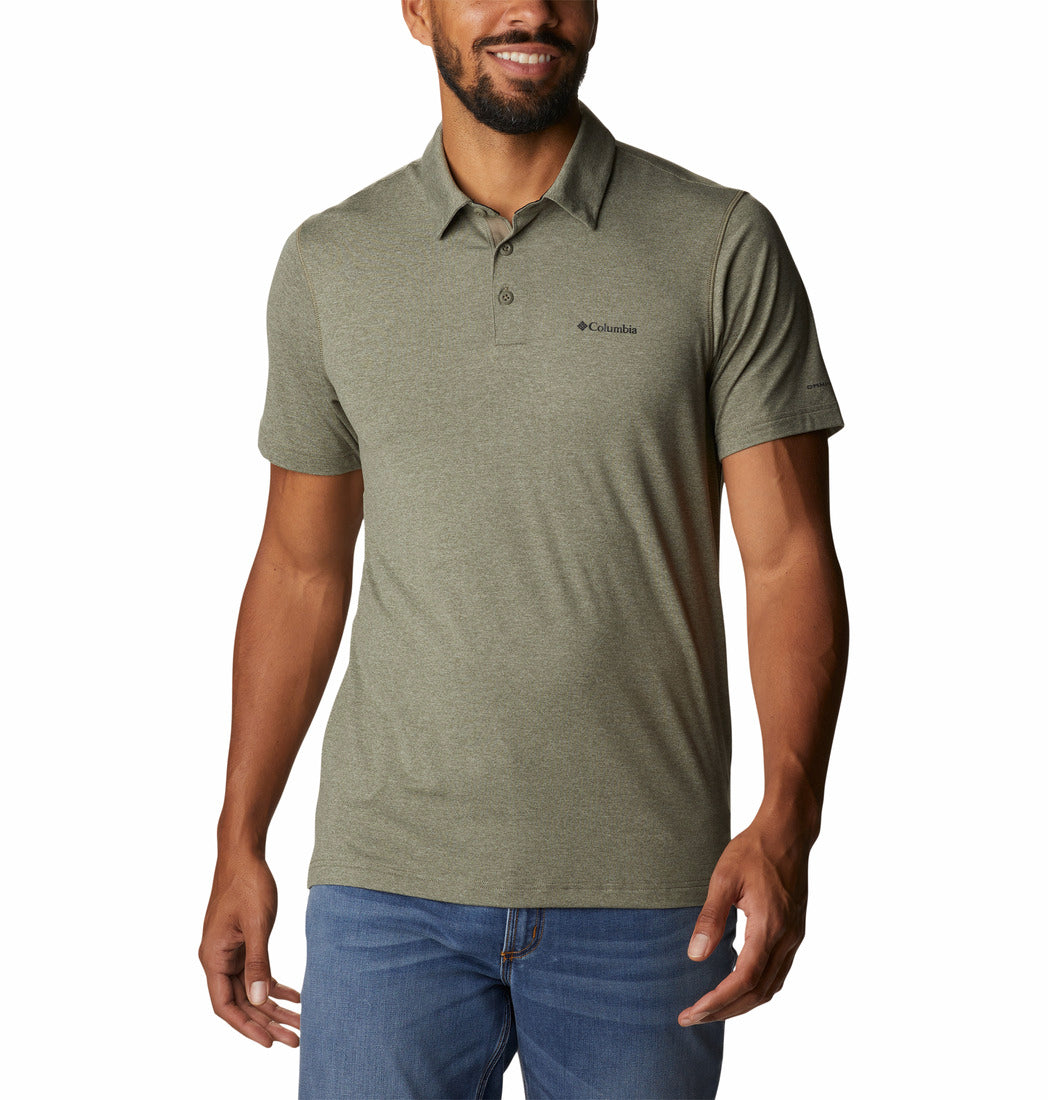 1768701-Tech Trail™ Polo-COLUMBIA#color_397-stone-green-heather