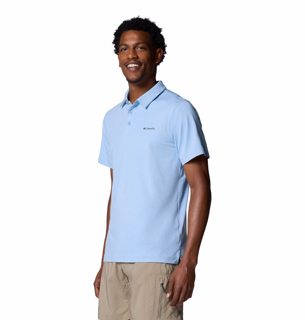 1768701-Tech Trail™ Polo-COLUMBIA#color_431-ripple-blue-heather