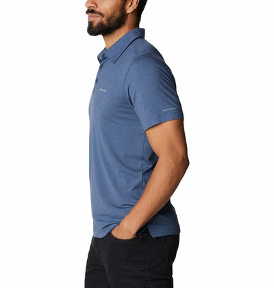 1768701-Tech Trail™ Polo-COLUMBIA#color_dark-mountain-heather