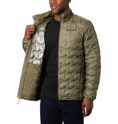 1875902-Delta Ridge™ Down Jacket-COLUMBIA#color_stone-green-heather-print