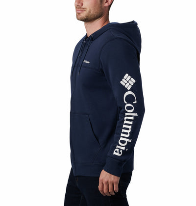 1889161-M Columbia™ Logo Fleece FZ-COLUMBIA#color_collegiate-navy-csc-sleeve-logo