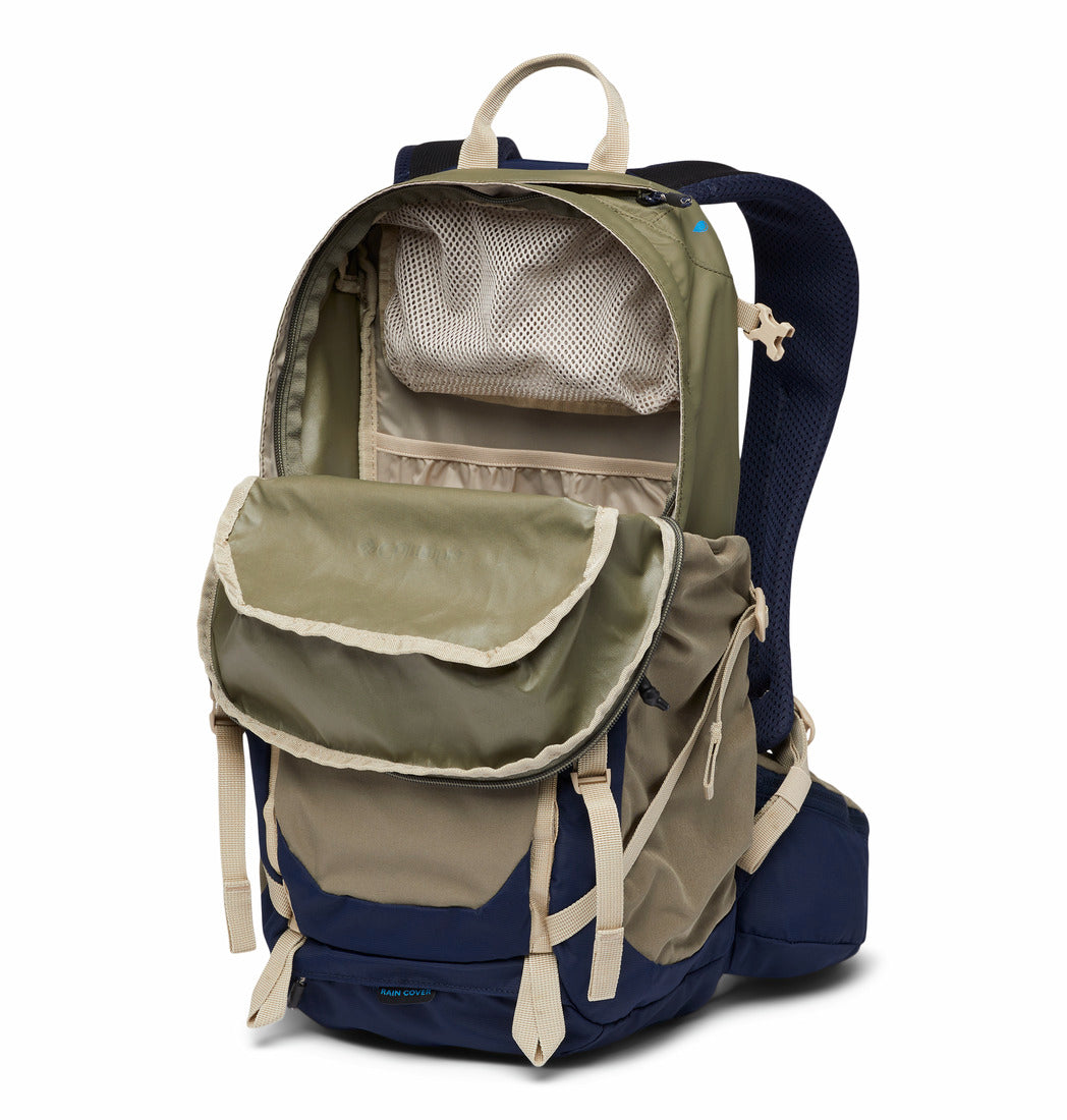 1932741-Newton Ridge™ 24L Backpack-COLUMBIA#color_stone-green-collegiate-navy