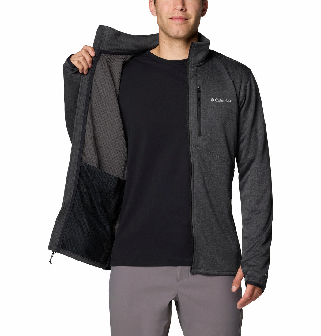 1952221-Park View™ Fleece Full Zip-COLUMBIA#color_011-black-heather