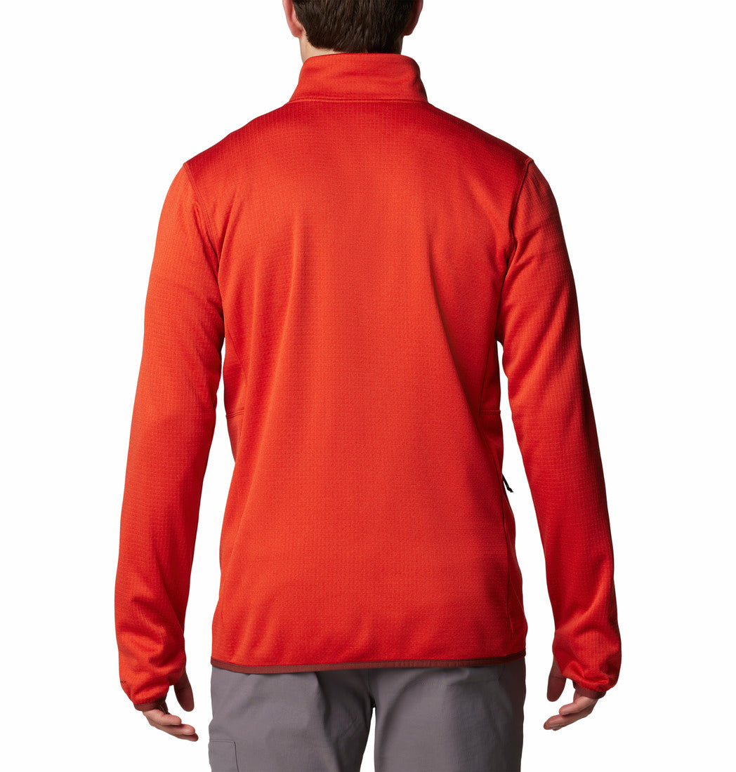 1952221-Park View™ Fleece Full Zip-COLUMBIA#color_698-sail-red-heather
